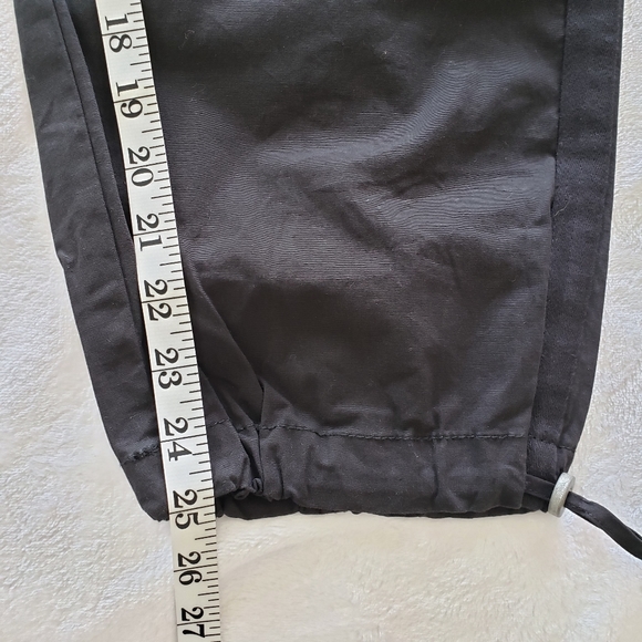 DKNY Black Cargo Joggers with Adjustable Drawstring Hem--NEW--28/8 - Picture 15 of 15